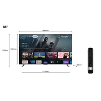 TCL C64 85C649 Televisor 2,16 m (85") 4K Ultra HD Smart TV Wifi Titanio