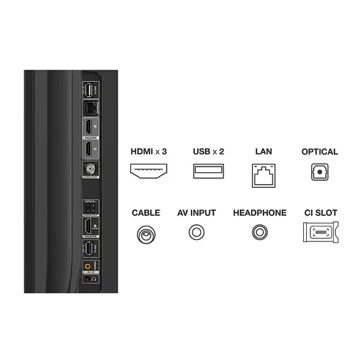 TCL C64 75C649 Televisor 190,5 cm (75") 4K Ultra HD Smart TV Wifi Titanio
