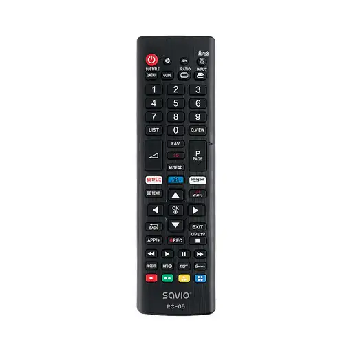 Savio RC-05 do TV LG mando a distancia IR inalámbrico TV, Universal Botones