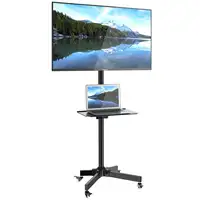 Techly ICA-TR21 soporte para TV 139,7 cm (55") Negro