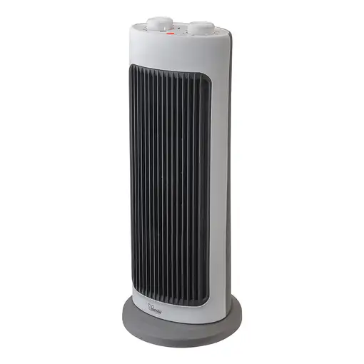 Bimar HP128 calefactor eléctrico Interior Gris, Blanco 2000 W Ventilador eléctrico