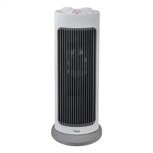 Bimar HP128 calefactor eléctrico Interior Gris, Blanco 2000 W Ventilador eléctrico