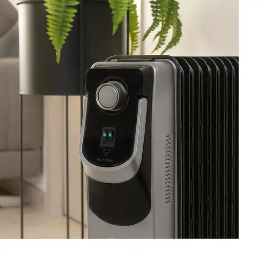 Cecotec ReadyWarm 11000 Space 360º Black Interior Negro 2500 W Calefactor eléctric