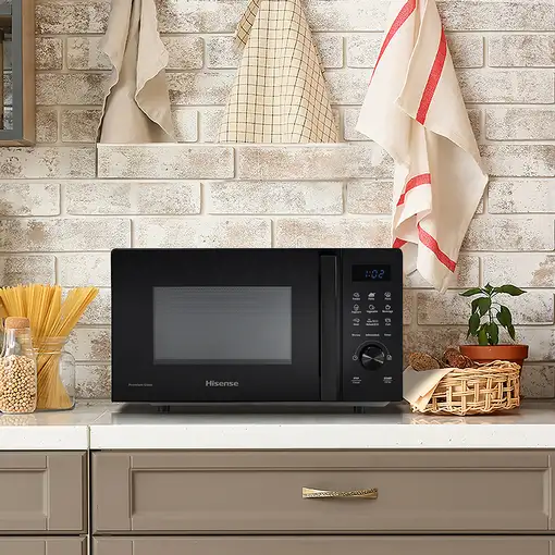 Hisense H20MOBSD1H Negro Solo microondas Encimera 20 L 700 W