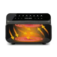 G3 Ferrari G10181 freidora Sencillo 10 L Independiente 2000 W Negro, Acero inoxida