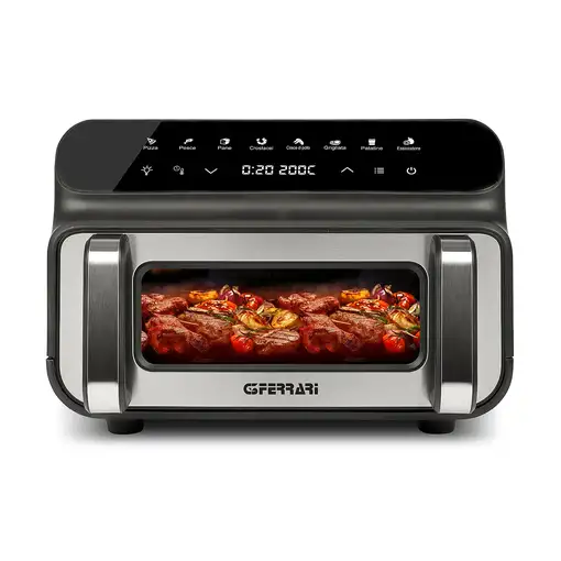 G3 Ferrari G10181 freidora Sencillo 10 L Independiente 2000 W Negro, Acero inoxida