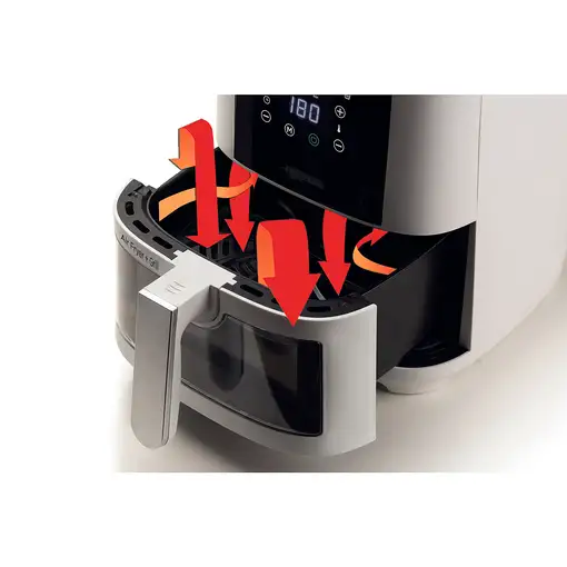 Ariete 4626/03 Sencillo 6 L Independiente 1300 W Freidora de aire caliente Blanco
