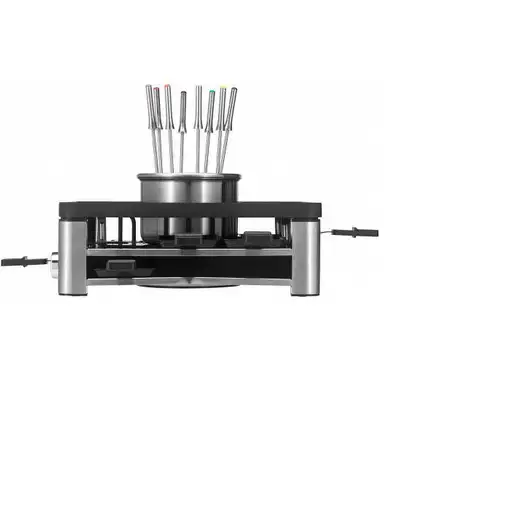 WMF Lumero 0415480011 parrilla de interior 8 personas(s) 1960 W Negro, Acero inoxi