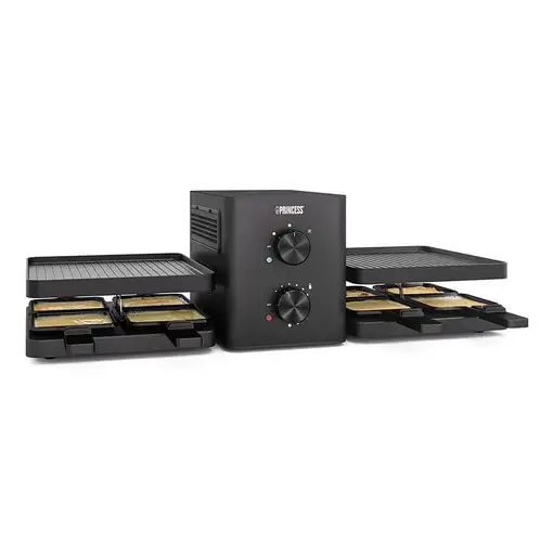 Princess 01.162660.01.001 parrilla de interior 8 personas(s) 1500 W Negro