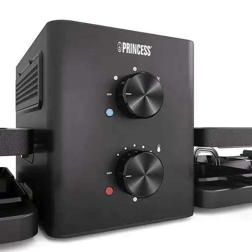 Princess 01.162660.01.001 parrilla de interior 8 personas(s) 1500 W Negro