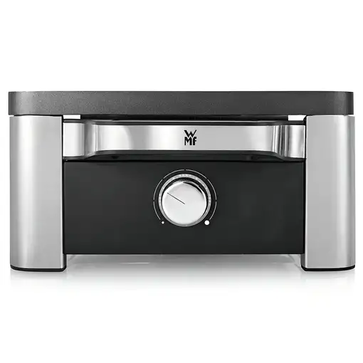 WMF Lono 0415040011 parrilla de interior 8 personas(s) 1500 W Negro, Cromo