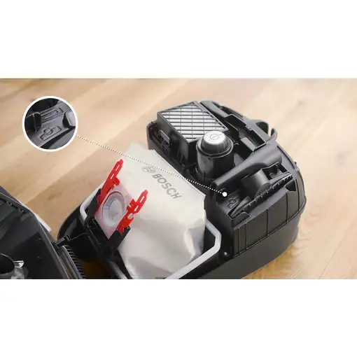 Bosch BGB41PET1 aspiradora 4 L Aspiradora cilíndrica Secar 700 W Bolsa para el pol