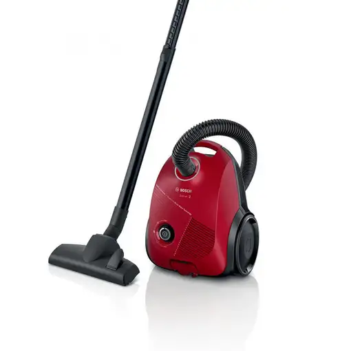 Bosch Serie 2 BGBS2RD1 aspiradora 3,5 L Aspiradora cilíndrica Secar 600 W Bolsa pa
