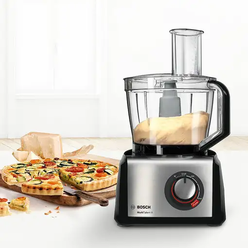 Bosch MC812M844 robot de cocina 1250 W 3,9 L Negro, Acero inoxidable
