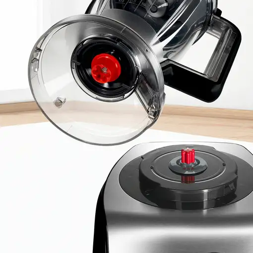 Bosch MC812M844 robot de cocina 1250 W 3,9 L Negro, Acero inoxidable