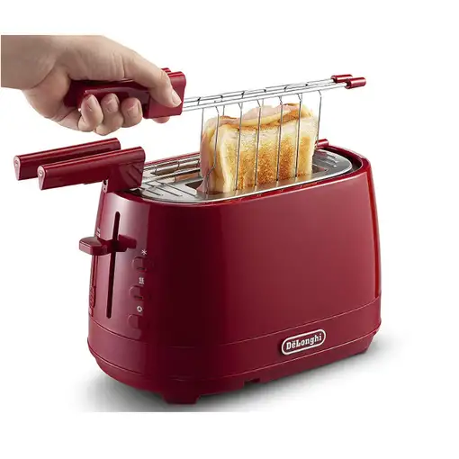 De’Longhi CTLAP2203.R 2 rebanada(s) 550 W Rojo