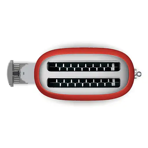Smeg TSF02RDEU tostadora 6 4 rebanada(s) 1500 W Rojo