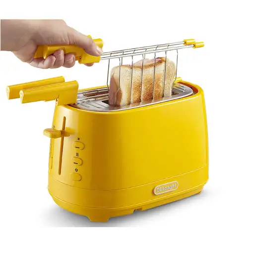 De’Longhi CTLAP2203.Y 2 rebanada(s) 550 W Amarillo