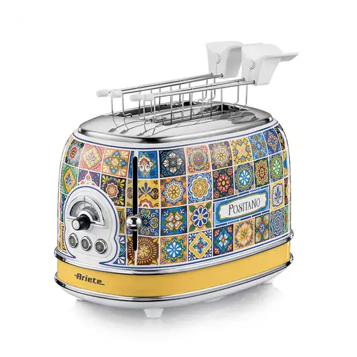 Ariete 0155/0P 6 2 rebanada(s) 815 W Multicolor, Amarillo