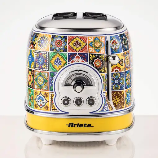 Ariete 0155/0P 6 2 rebanada(s) 815 W Multicolor, Amarillo