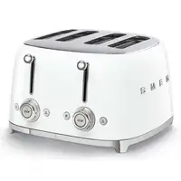 Smeg TSF03WHEU tostadora 6 4 rebanada(s) 2000 W Blanco