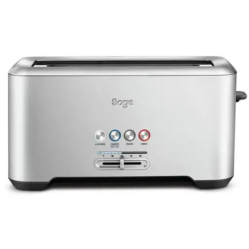 Sage the 'Bit More' 4 Scheiben Toaster 4 rebanada(s) Plata