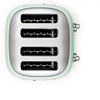 Smeg TSF03PGEU tostadora 6 4 rebanada(s) 2000 W Verde