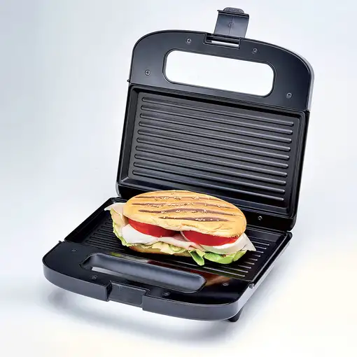 Ariete 1982 sandwichera 750 W Negro