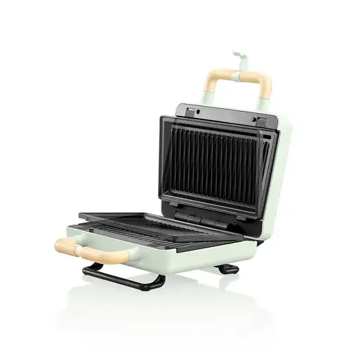 Flama 4964FL sandwichera 800 W Verde, Color menta
