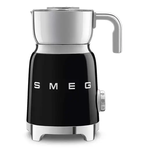 Smeg MFF11BLEU espumador o calentador de leche Automático Negro