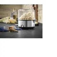 WMF KITCHENminis 0415470011 palomitas de maiz poppers Negro, Acero inoxidable 2,2