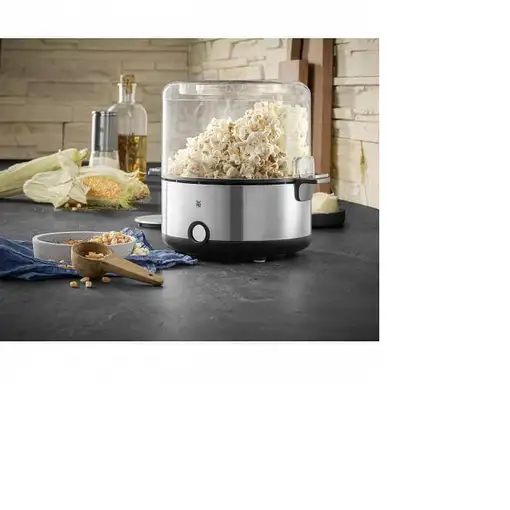WMF KITCHENminis 0415470011 palomitas de maiz poppers Negro, Acero inoxidable 2,2