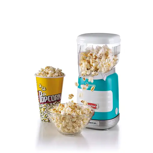 Ariete 2956/01 palomitas de maiz poppers Azul, Transparente 1100 W