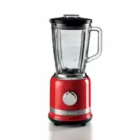 Ariete 0585/00 1,5 L Batidora de vaso 1000 W Rojo, Acero inoxidable