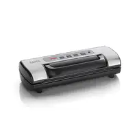 Laica VT3217 sellador al vacío 800 mbar Negro, Acero inoxidable