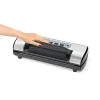 Laica VT3217 sellador al vacío 800 mbar Negro, Acero inoxidable