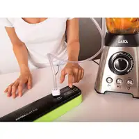 Laica VT3104 sellador al vacío 600 mbar Negro, Verde