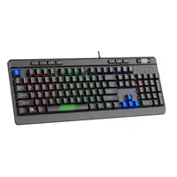 Sparco SPMEMKEYBOARD teclado Juego USB QWERTY Inglés de EE. UU. Negro