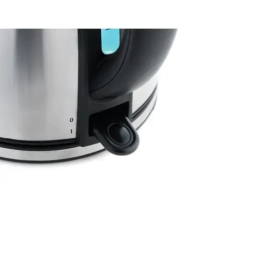 WMF Stelio 0413020012 tetera eléctrica 1,7 L 2400 W Negro, Acero inoxidable