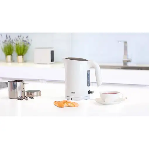 Braun 0X21010012 tetera eléctrica 1 L 2200 W Blanco