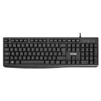Nilox NXKBE000013 teclado Oficina USB Español Negro