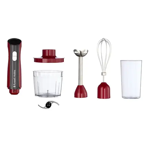 Russell Hobbs 27140-56 licuadora 1 L Batidora de vaso portátil 500 W Negro, Rojo,