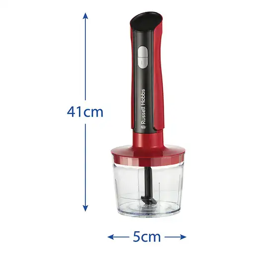 Russell Hobbs 27140-56 licuadora 1 L Batidora de vaso portátil 500 W Negro, Rojo,