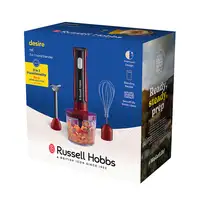 Russell Hobbs 27140-56 licuadora 1 L Batidora de vaso portátil 500 W Negro, Rojo,