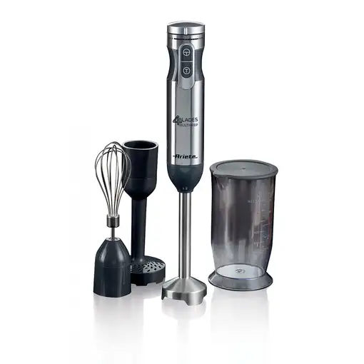 Ariete 0898/11 2 L Batidora de inmersión 1000 W Negro, Acero inoxidable