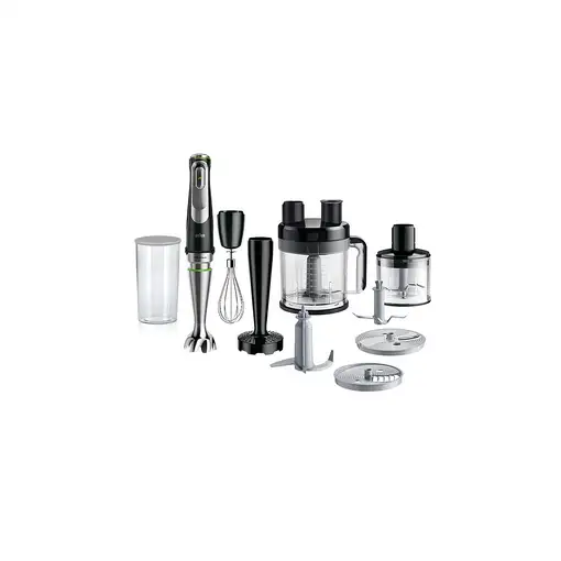 Braun MultiQuick 9 MQ 9187XLI 0,6 L Batidora de inmersión 1200 W Negro, Acero inox