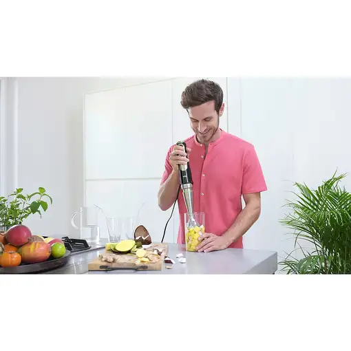 Braun MultiQuick 9 MQ 9187XLI 0,6 L Batidora de inmersión 1200 W Negro, Acero inox