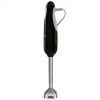 Smeg HBF11BLEU licuadora Batidora de inmersión 700 W Negro, Acero inoxidable