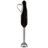 Smeg HBF11BLEU licuadora Batidora de inmersión 700 W Negro, Acero inoxidable