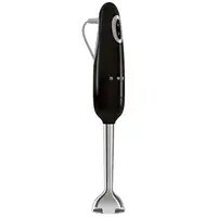 Smeg HBF11BLEU licuadora Batidora de inmersión 700 W Negro, Acero inoxidable